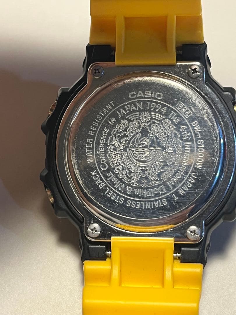愛の戦士様　G-SHOCK dw-6100dw イルカクジラ