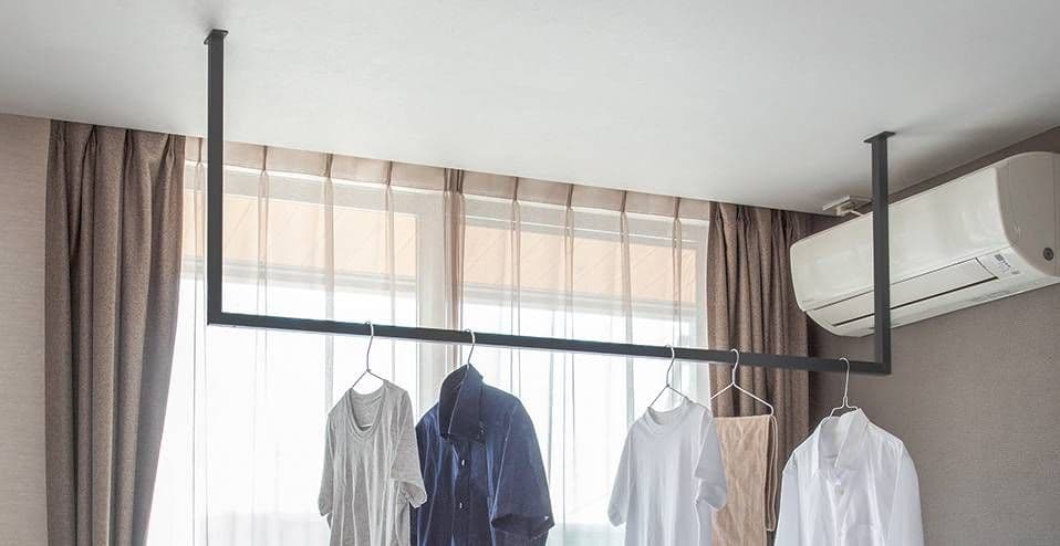 KACU ブラック ハンガーラック U型　E型　セット