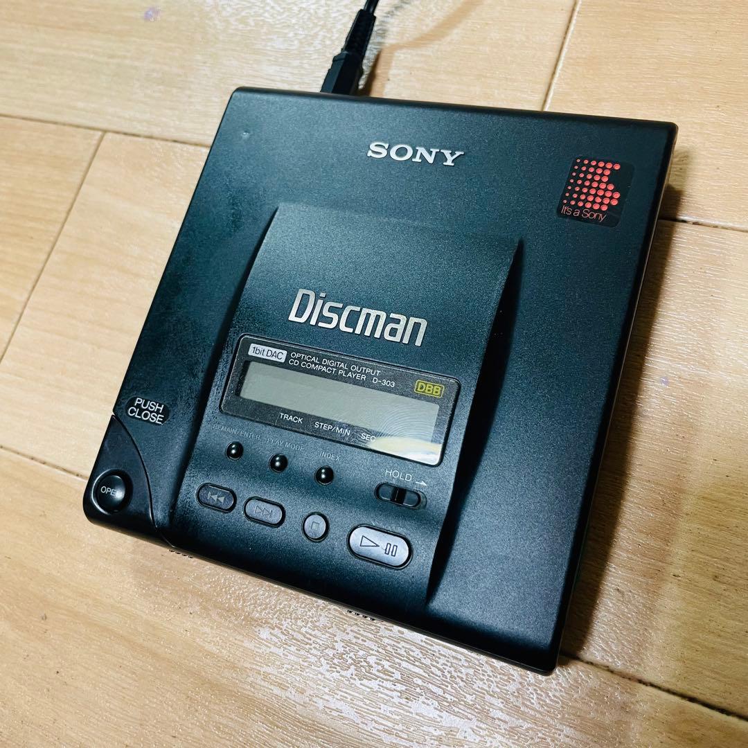 SONY Diskman D-303 ポータブルCDプレーヤー　現状品
