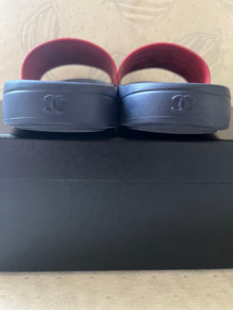 CHANEL シャネル ビーチサンダル 37