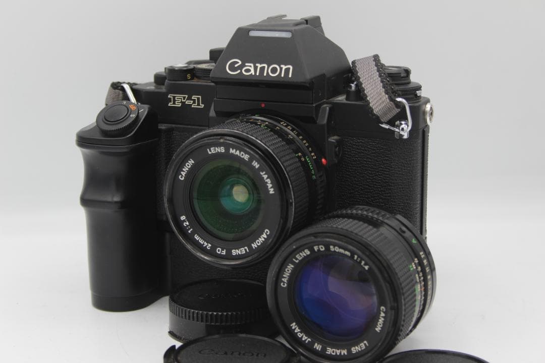 キャノン canon NEW F-1 モータードライブ FD 50mm 24mm
