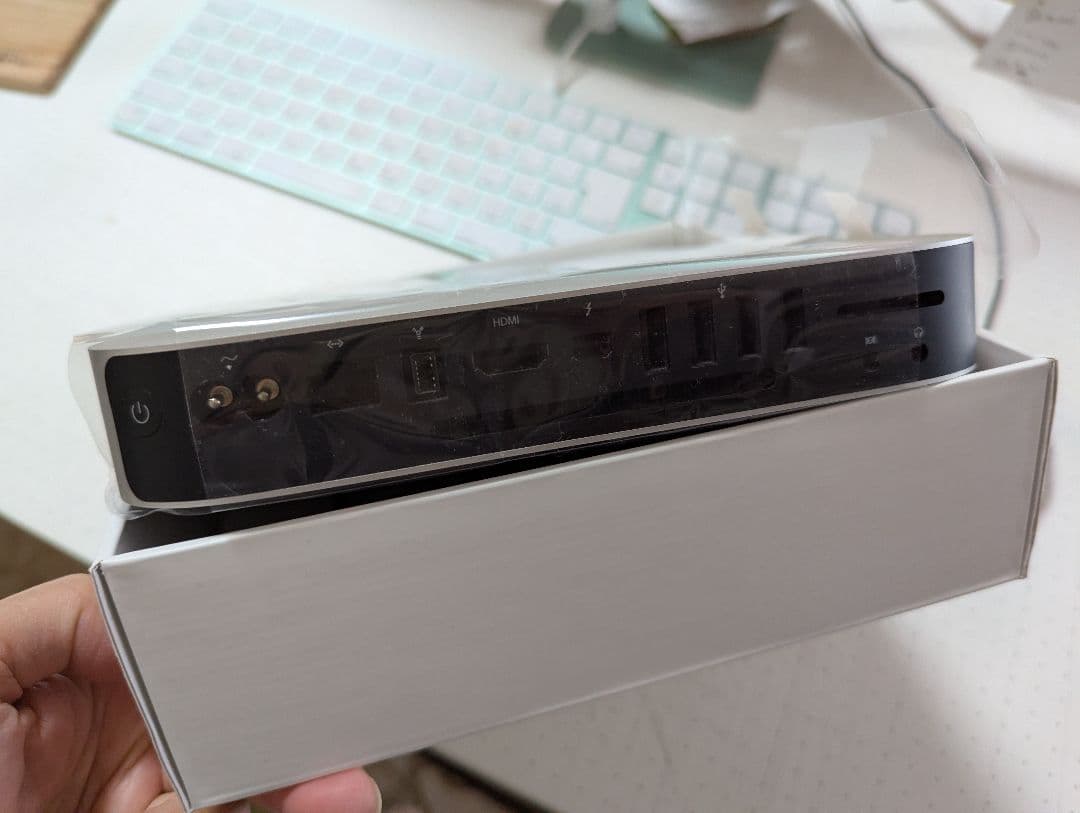 Apple Mac miniとMOドライブのセット