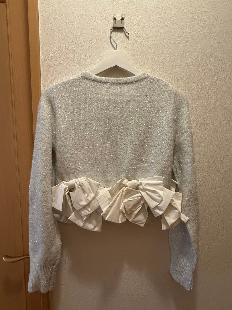 【みき】SNIDEL リボンモチーフカーディガン