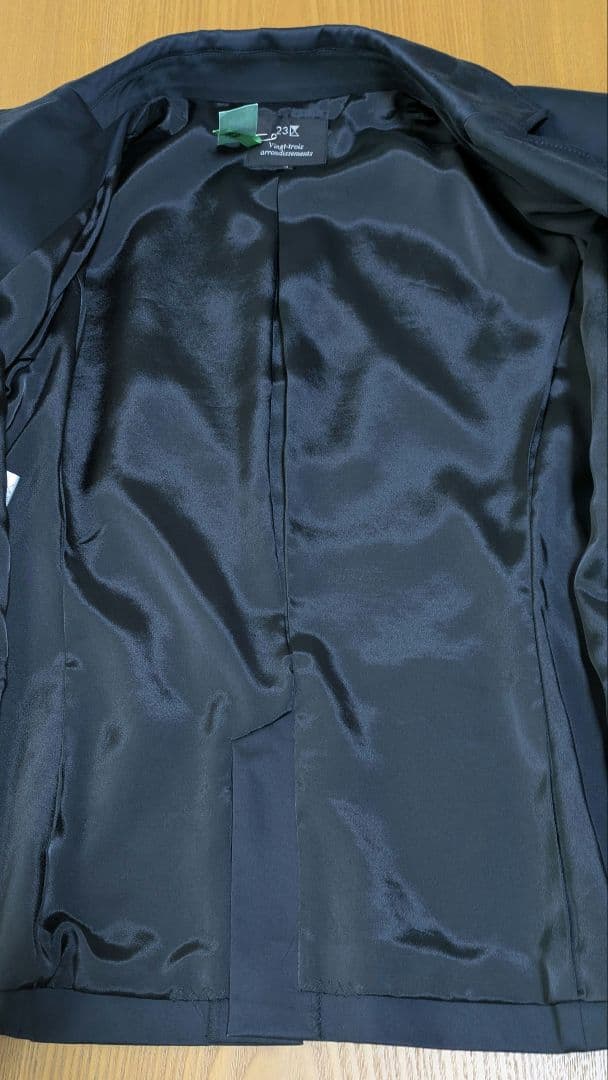 専用23区大きいサイズ黒 テーラードジャケット サイズ48(ICB自由区組曲)