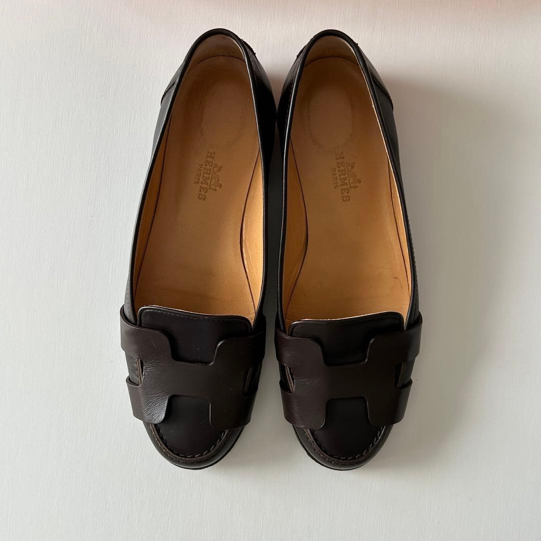 HERMES ローファー　36 1/2