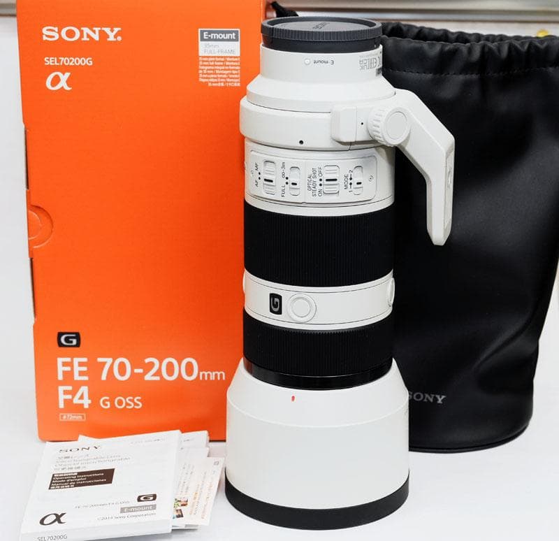 SONY FE 70-200mm F4 G OSS SEL70200G 新同品