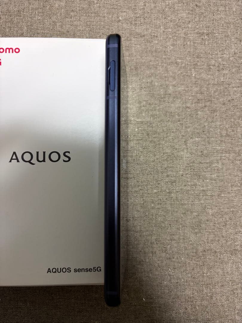 AQUOS sense5G SH-53A ドコモ ニュアンスブラック 美品