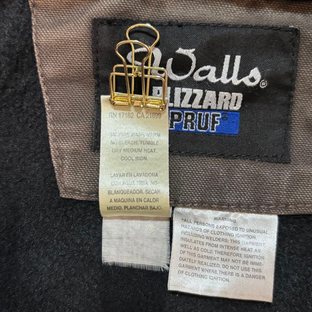 80's Walls ダックアクティブジャケット フリース裏地 XL