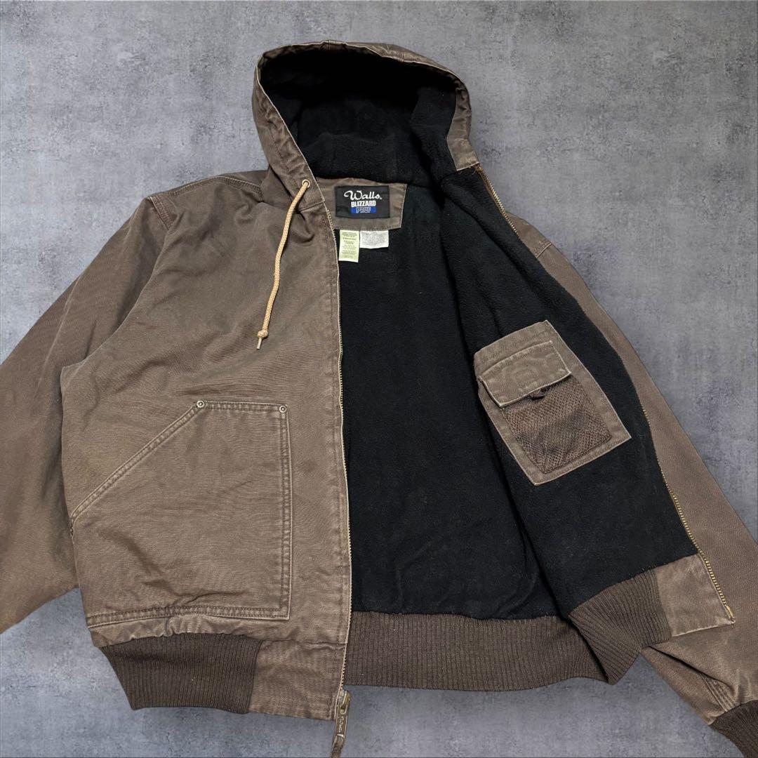 80's Walls ダックアクティブジャケット フリース裏地 XL