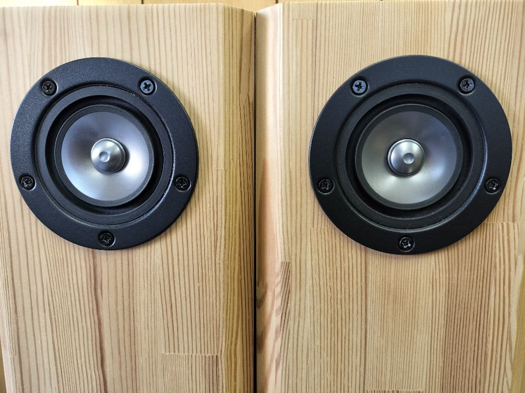 バスレフ・エンクロージャー　自作品【開口73mm】スピーカー付き