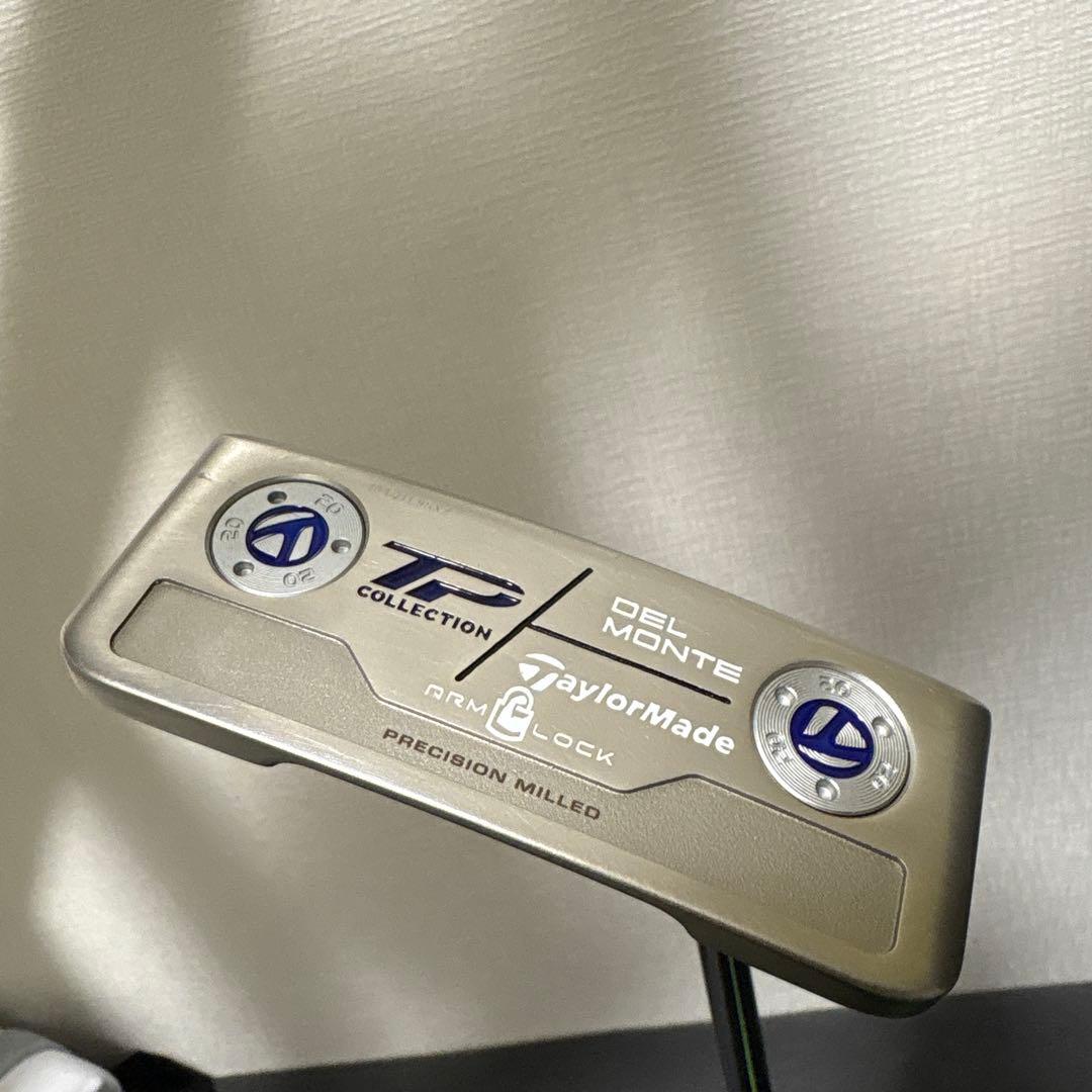 【美品】アームロックパター テーラーメイド TPコレクション デルモンテ