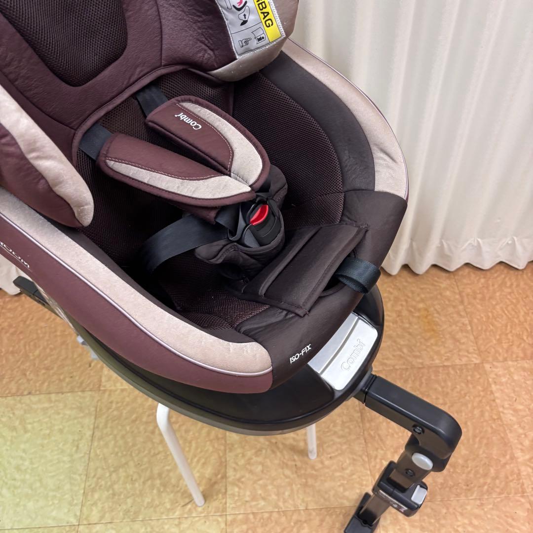 クリーニング済☆綺麗☆　コンビ　ネルーム　ISOFIX　エッグショック　ブラウン