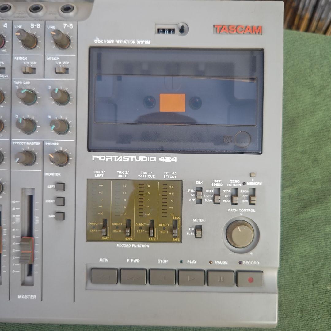TASCAM PORTASTUDIO 424 マルチトラックレコーダー動作未確認