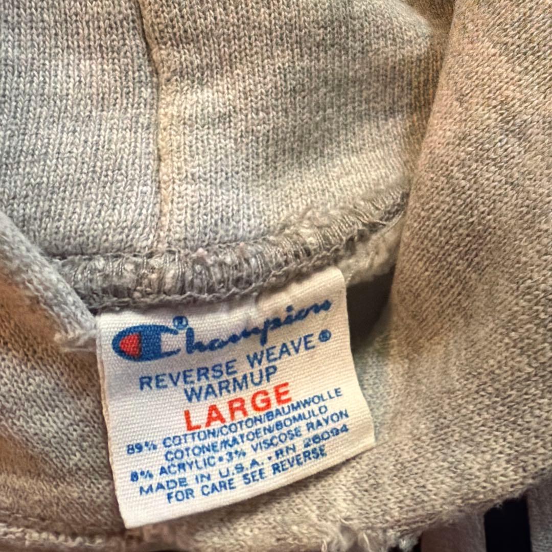 80s チャンピオン　リバースウィーブ　L パーカー　トリコタグ　USA製