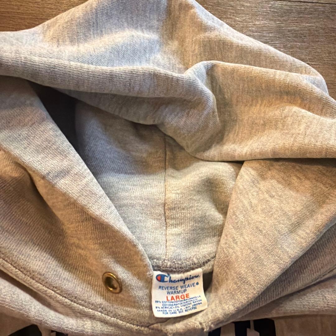 80s チャンピオン　リバースウィーブ　L パーカー　トリコタグ　USA製