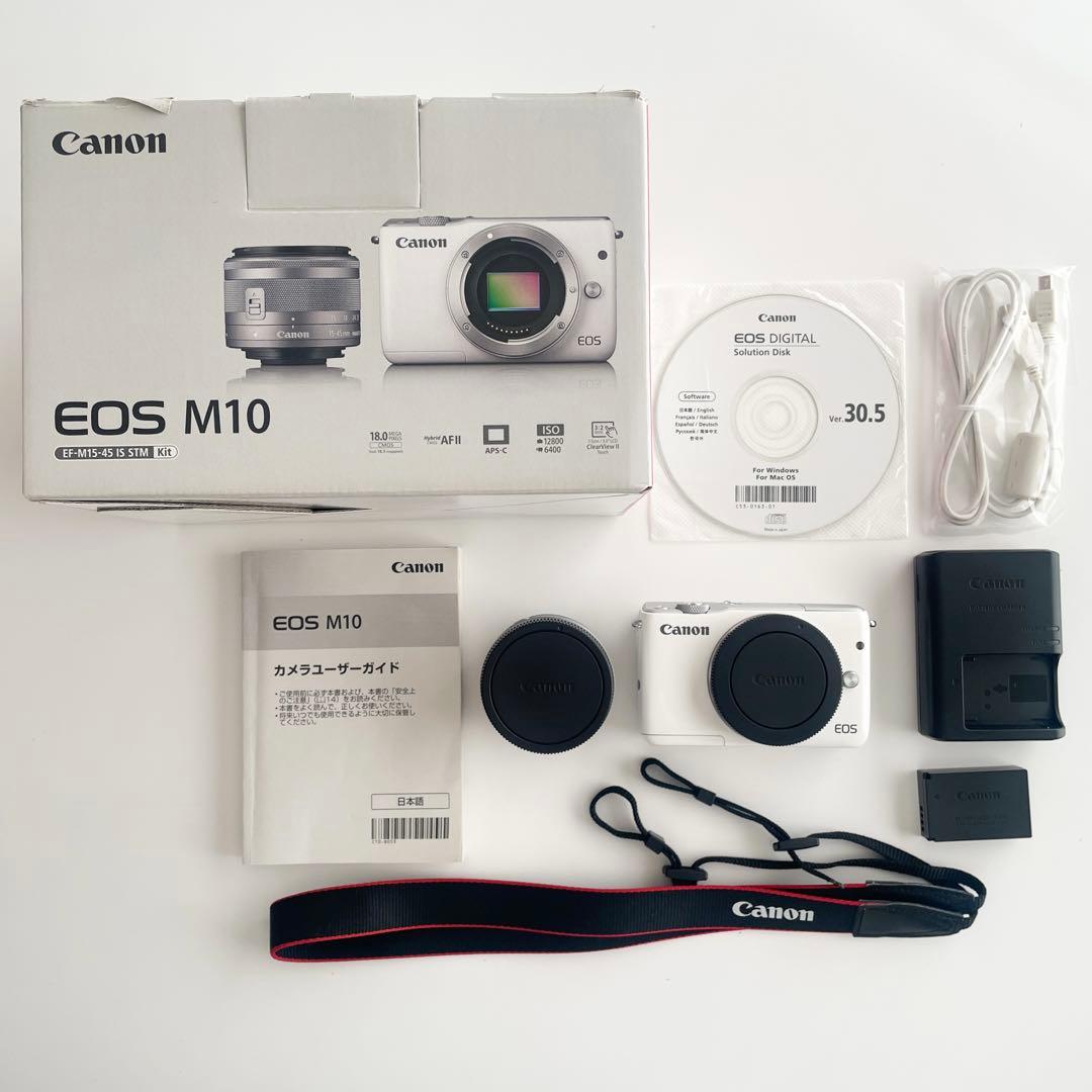 キャノン Canon EOS M10【ミラーレスカメラ】