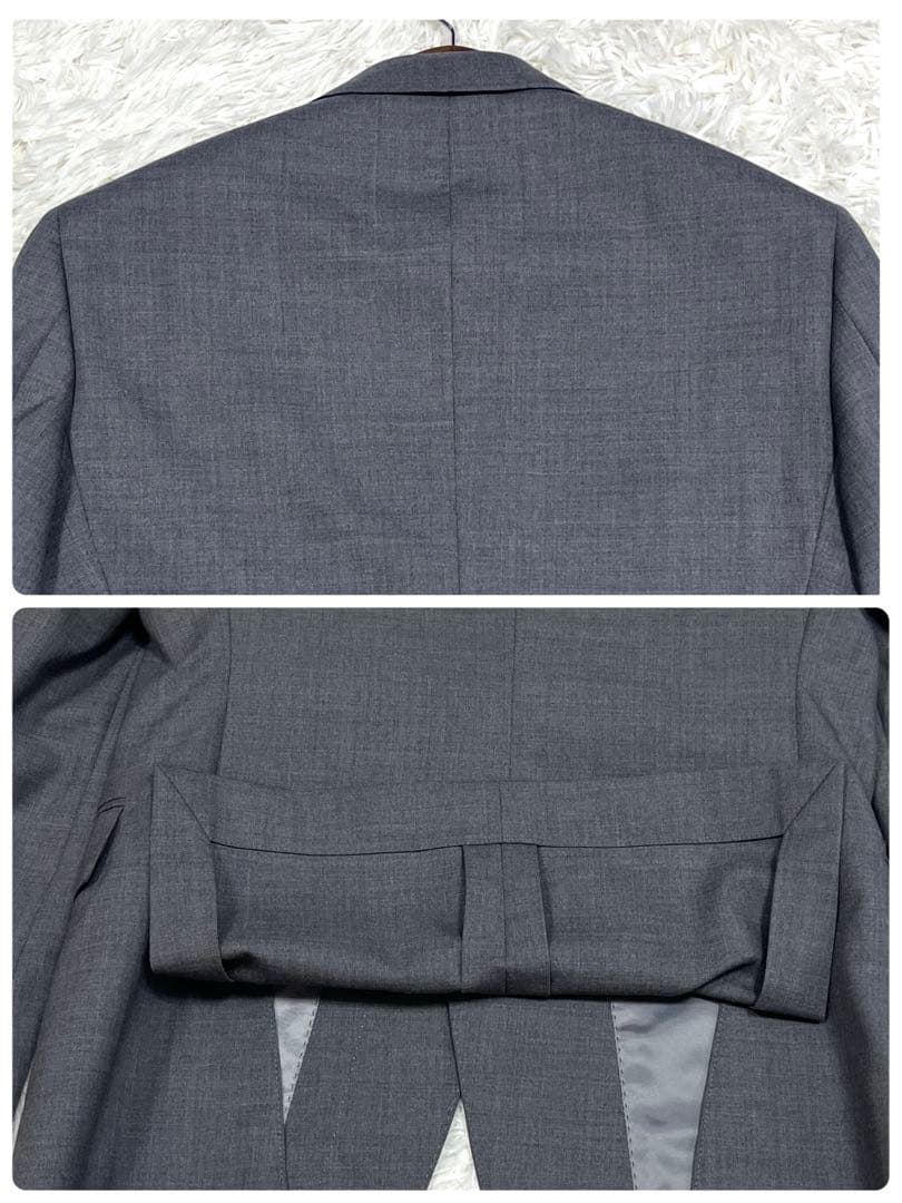 美品✨グリーンレーベルリラクシング スリーピーススーツ MサイズグレーREDA