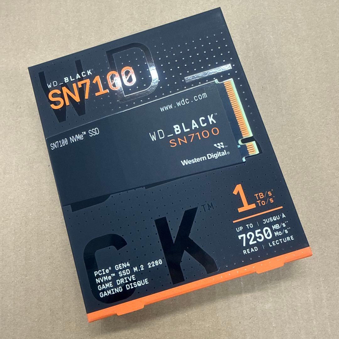未開封国内正規品　WD_BLACK SN7100 1TB SSD