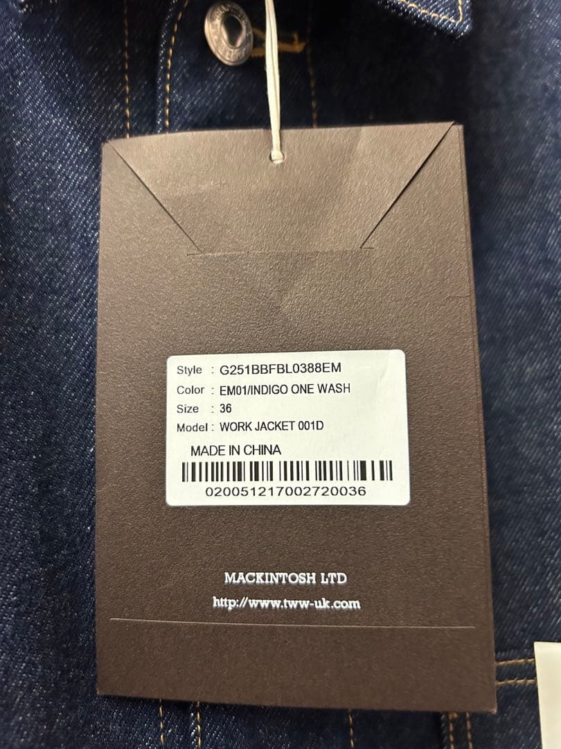 本日最終お値下げ　新品未使用　トラディショナルウェザーウェアワークジャケット