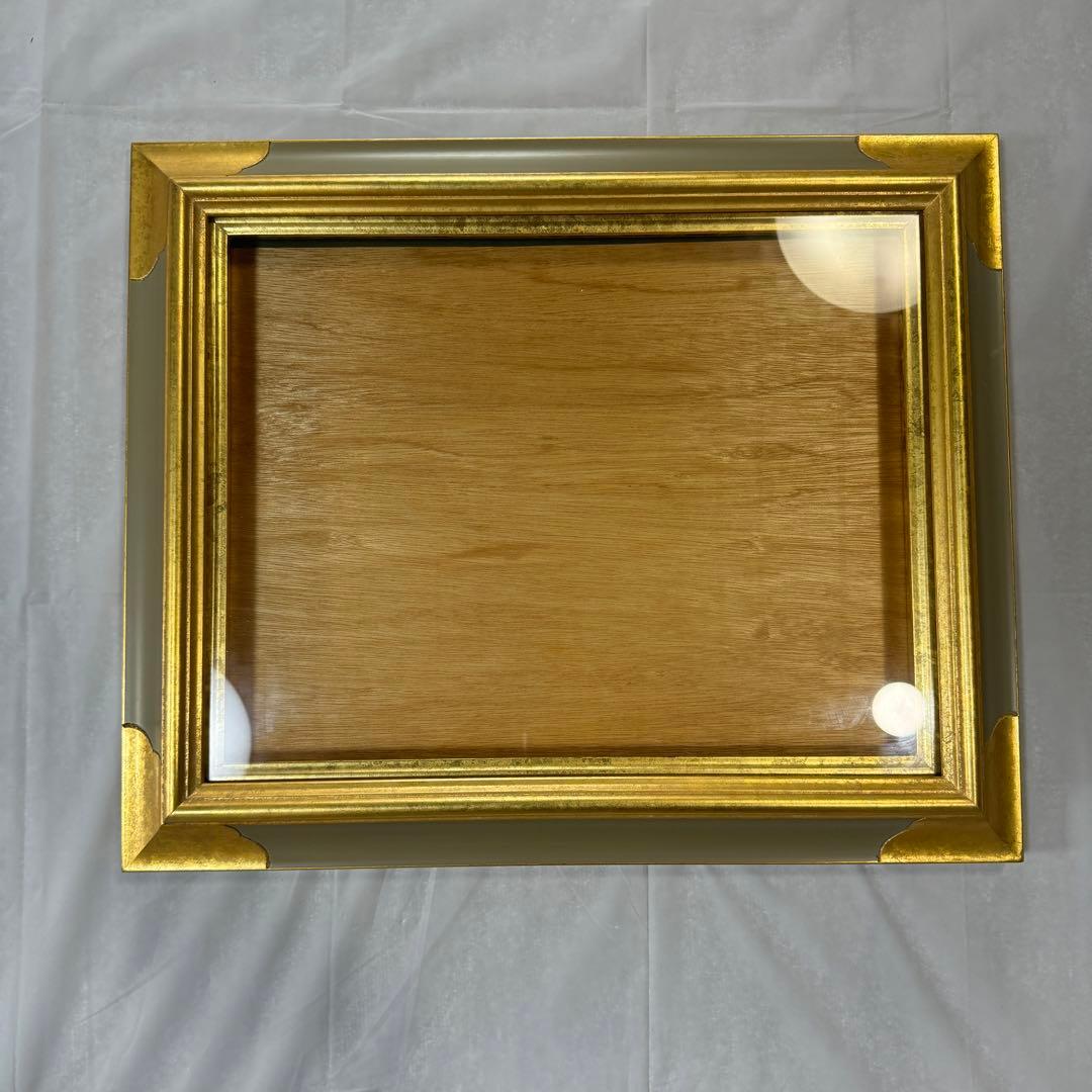 【値下げ済】世界堂 SEKAIDOアンティーク調 額縁 空額 ヴィンテージ 廃盤