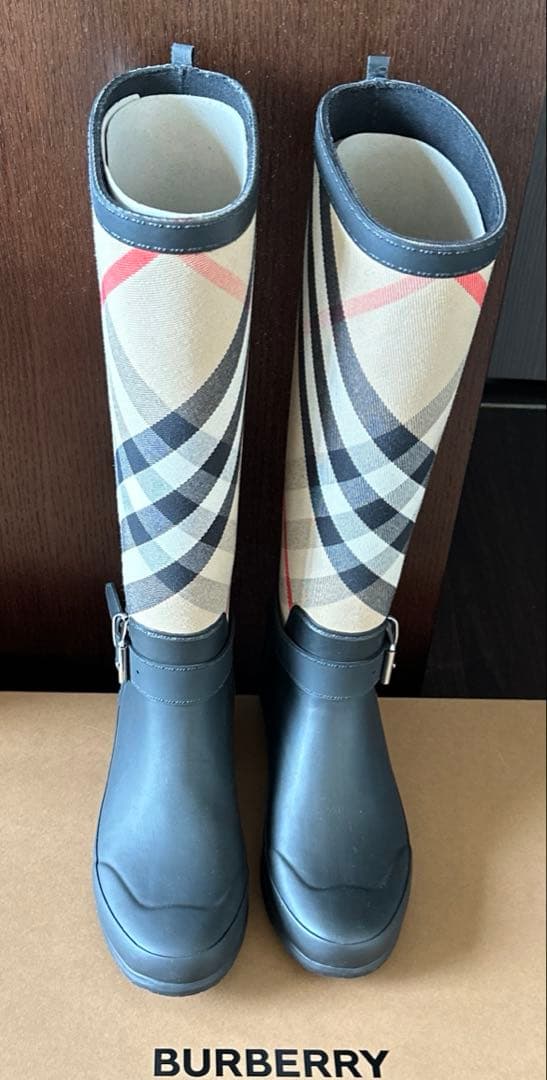 2日限定お値下げ　バーバリー　Burberry ブーツ　レインブーツ　35サイズ