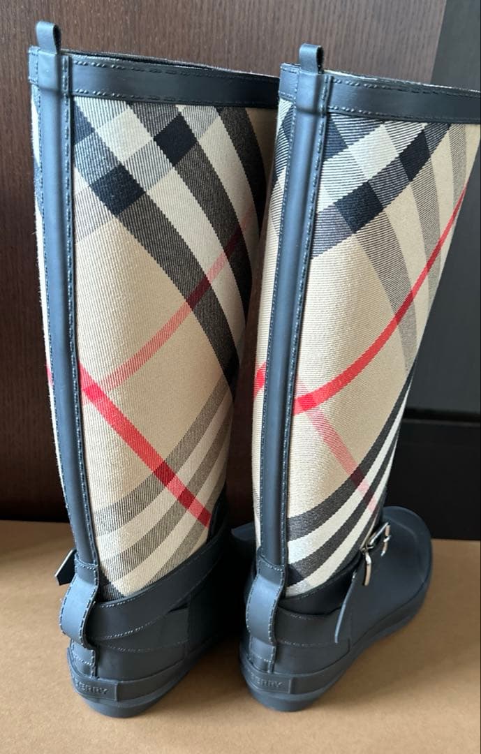 2日限定お値下げ　バーバリー　Burberry ブーツ　レインブーツ　35サイズ