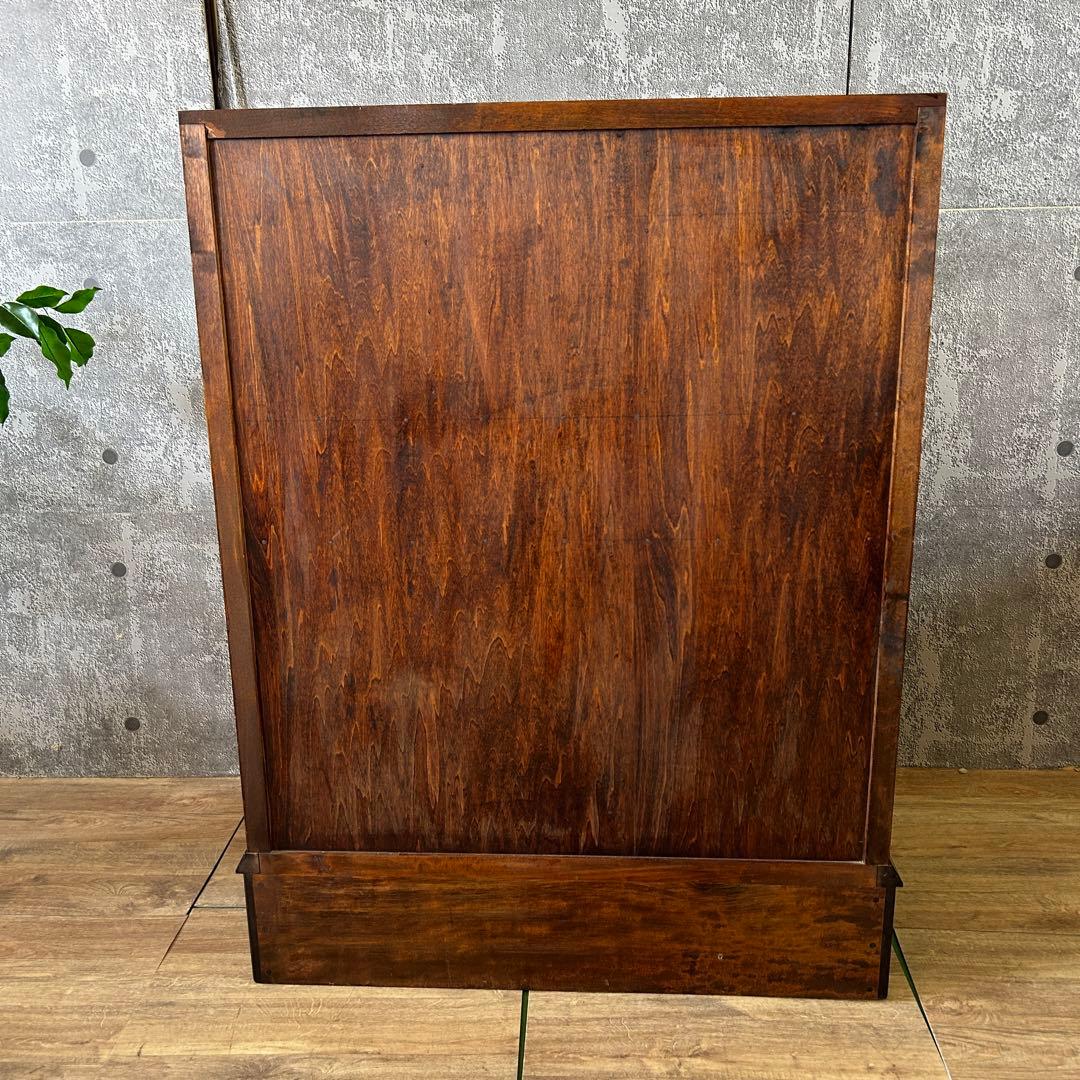 ꧁北海道民芸家具 ホクミン꧂ライティングビューロー デスク 机 書斎 チェスト