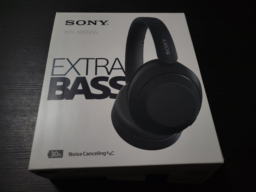 ソニー ワイヤレスノイズキャンセリングヘッドホン WH-XB910N