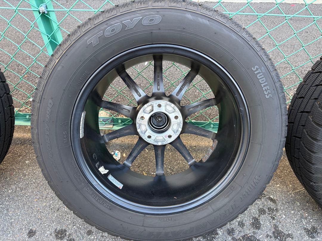 g-speed 17インチ スタッドレス・ホイールセット 225/60R17