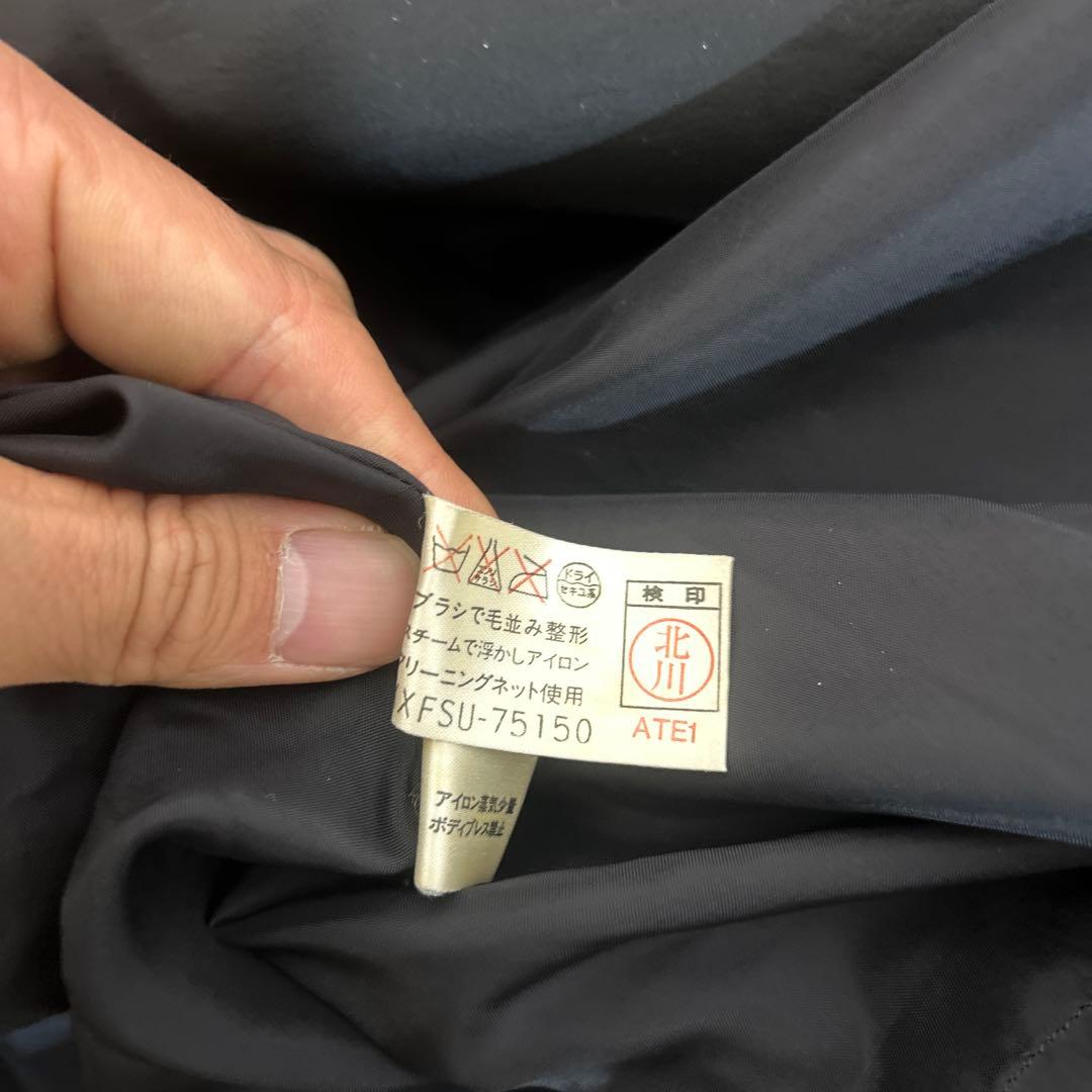 ★激レアデザイン★ lancetti milano コート　総柄　レザー　ファー