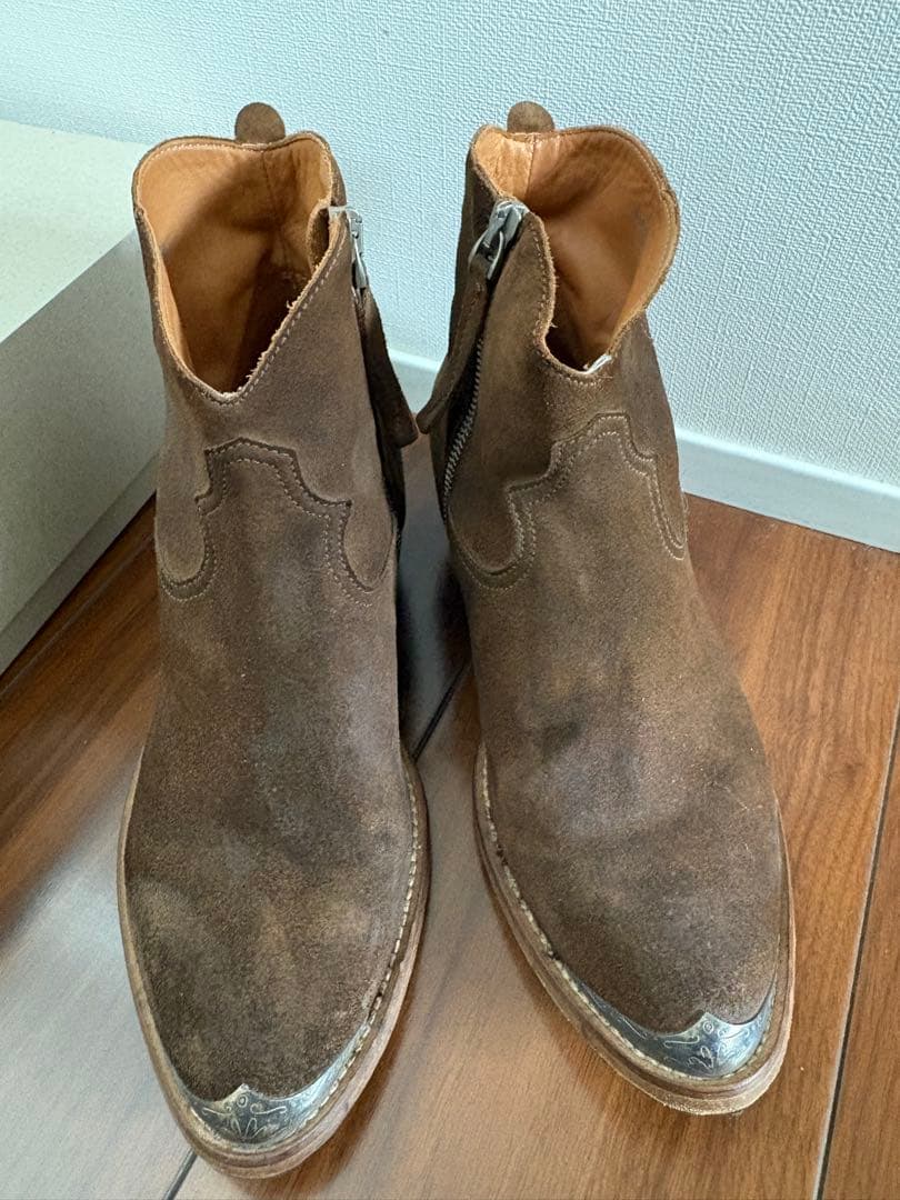 GOLDEN  ヤングブーツ　スエード　サイズ38