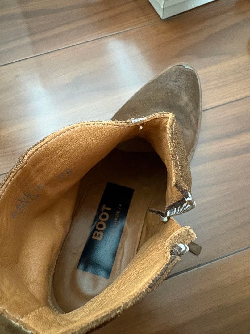 GOLDEN  ヤングブーツ　スエード　サイズ38