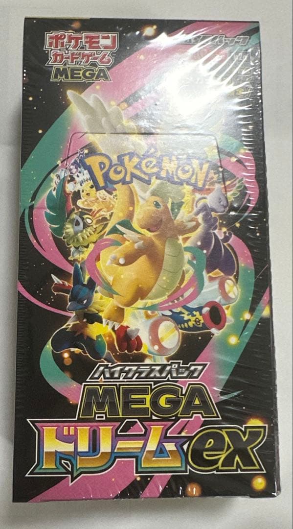 ポケモンカードmegaドリームex 1Box