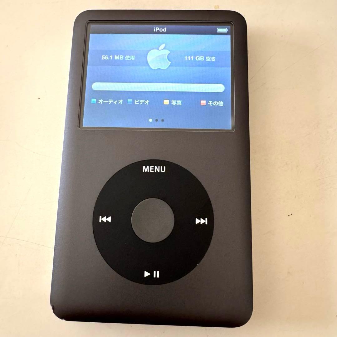 【美品】 iPod classic 120GB ブラック