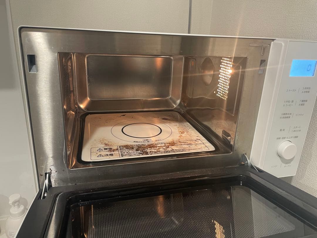 アイリスオーヤマ オーブンレンジ 18L ホワイト 電子レンジ 2024年製