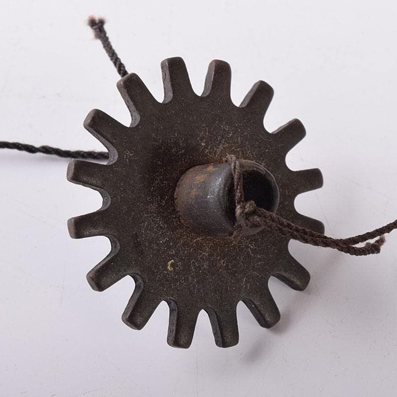 明珍火箸　五十二代　明珍宗理作　火箸風鈴　共箱　C　7797