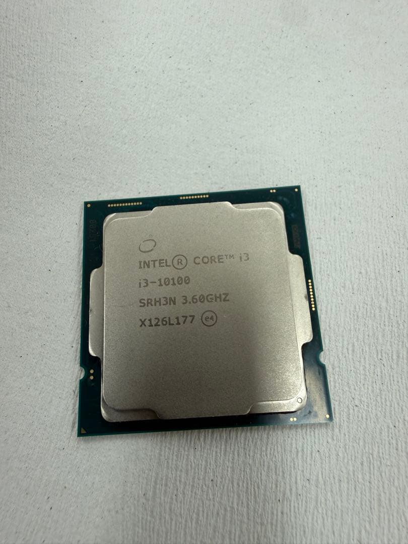 Intel CORE i3-10100 3.60GHz ヒートシンクセット