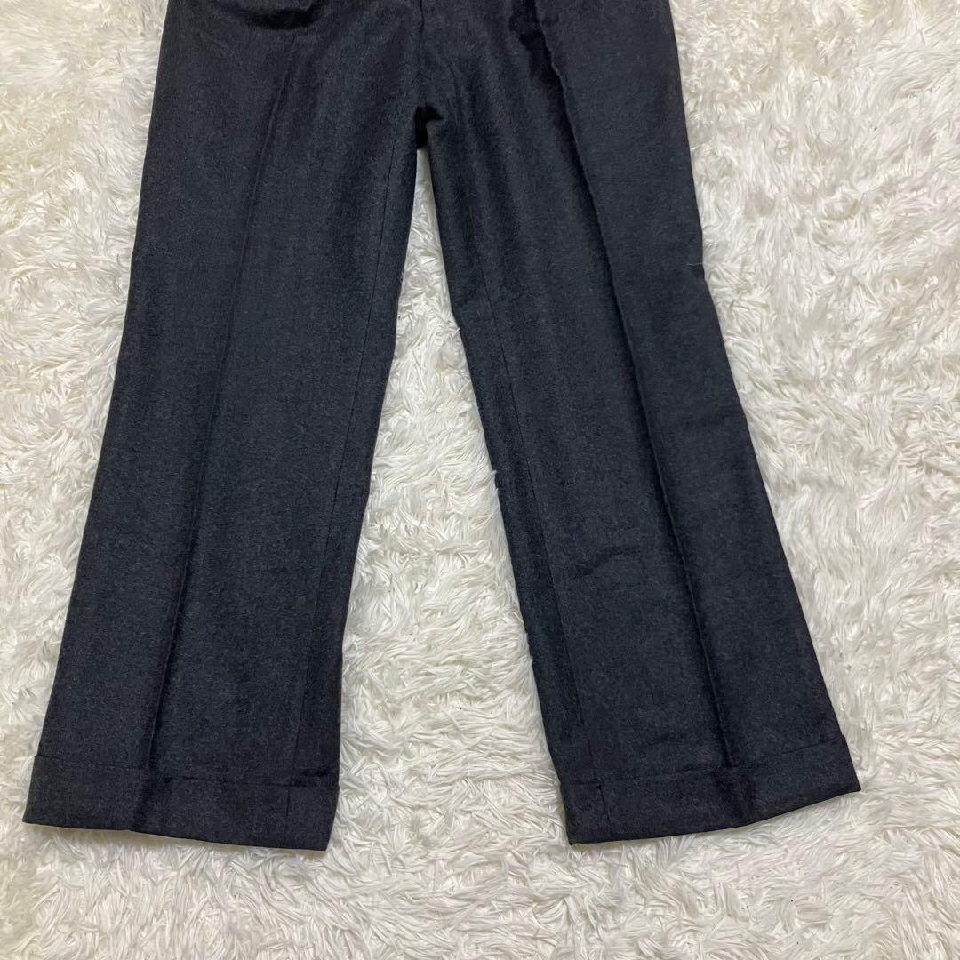 Polo By Ralph Lauren ツータック ウールパンツ グレー