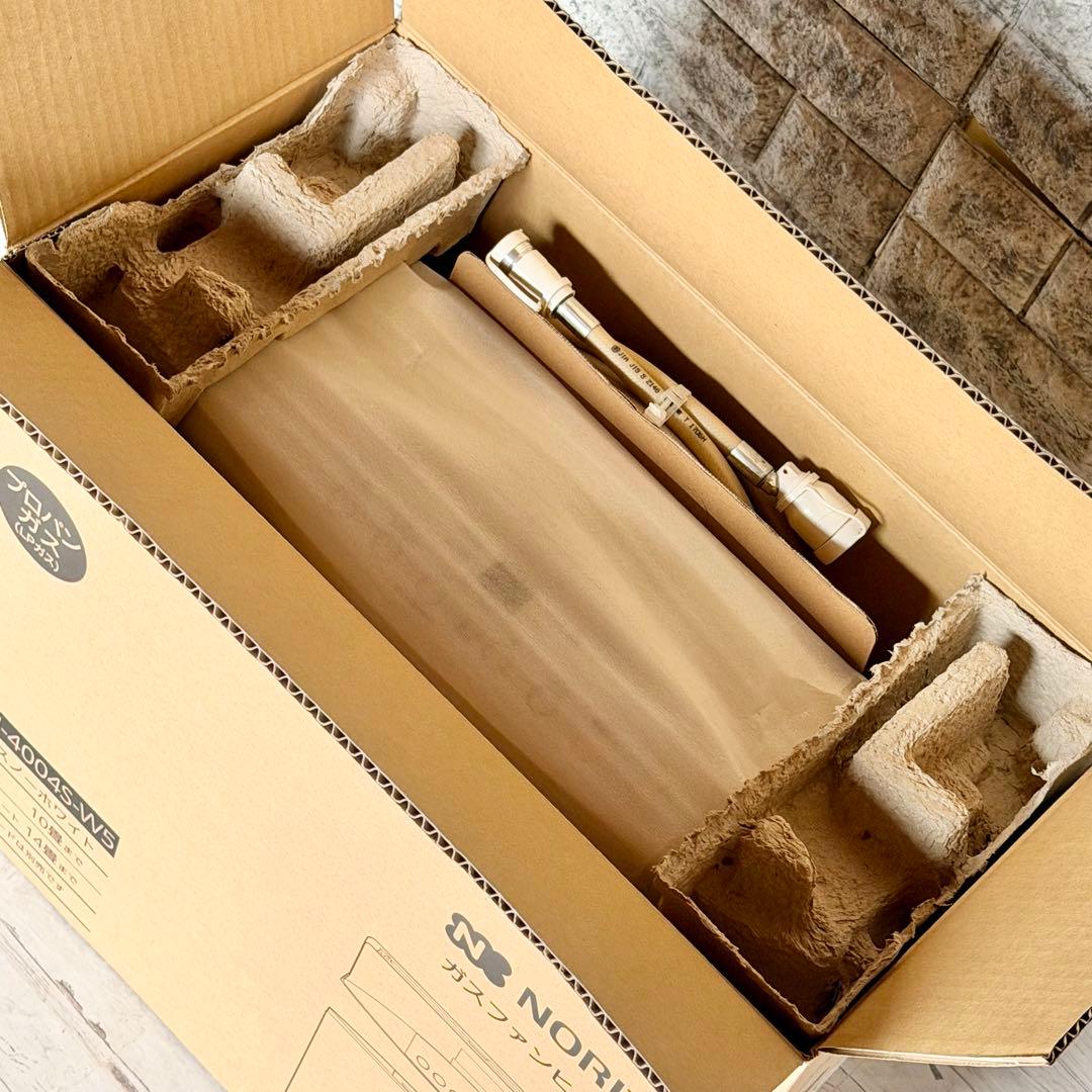 NORITZ LPガスファンヒーター GFH-4004S ガスコード付き