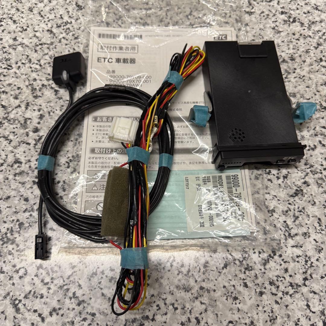 スズキ 純正ビルトインETC 軽自動車登録