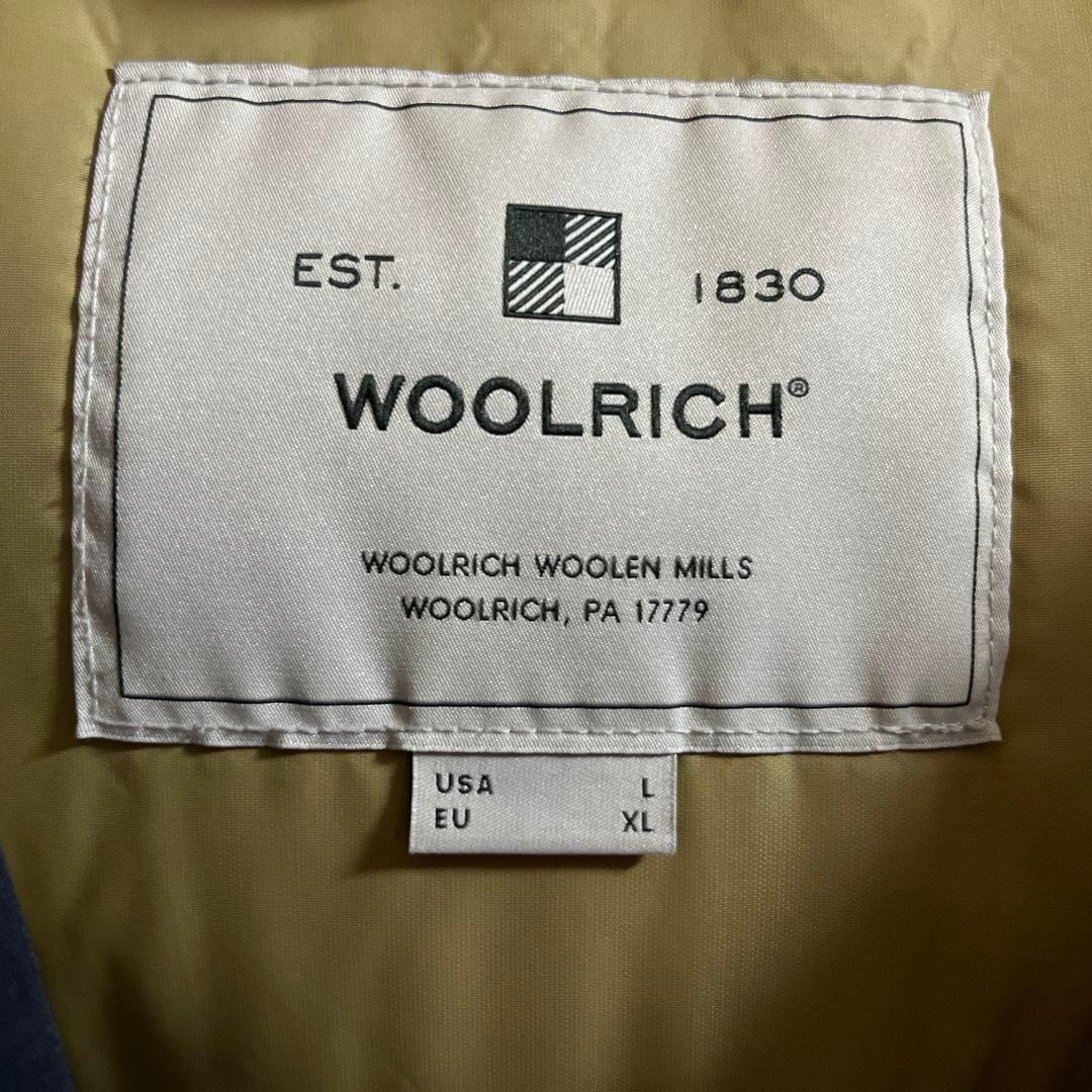 ウールリッチ アークティックパーカ USA L ネイビー コートカバー＋ハンガー