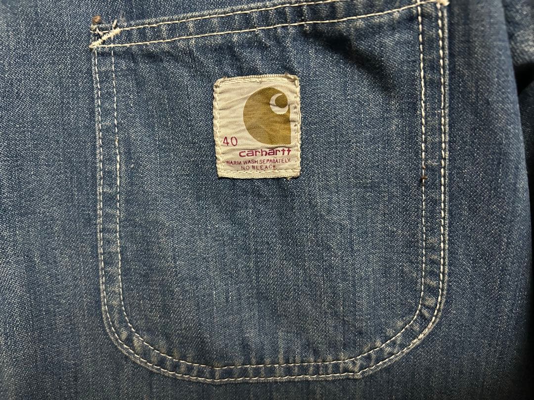 1960's Carhartt デニム カバーオール チョアコート カーハート