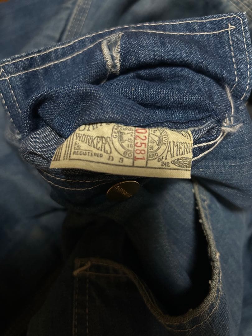 1960's Carhartt デニム カバーオール チョアコート カーハート