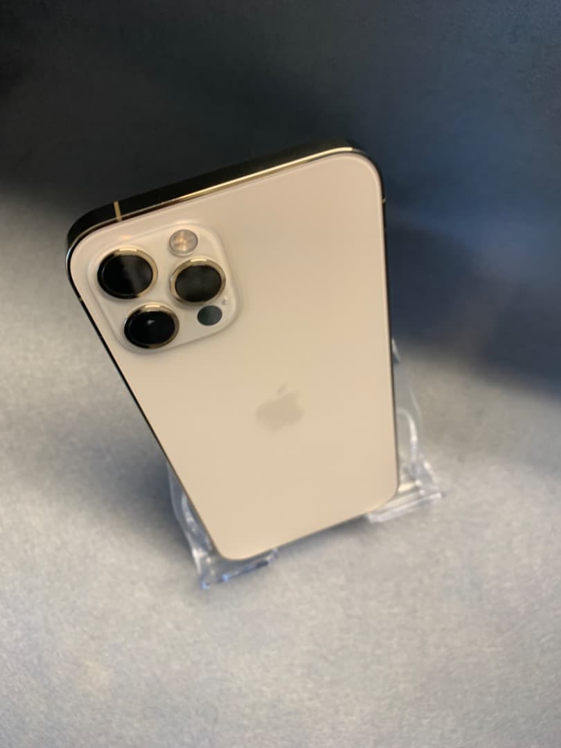 超美品 国内版 SIMフリー iPhone12 Pro 256GB ゴールド色