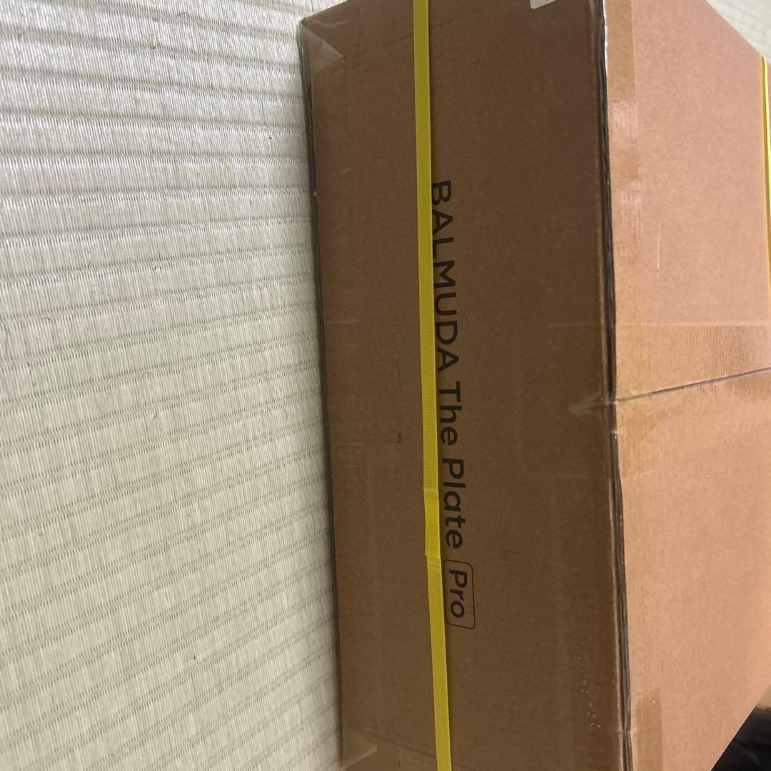 未開封品　BALMUDA The Plate Pro Black k10A-Bk