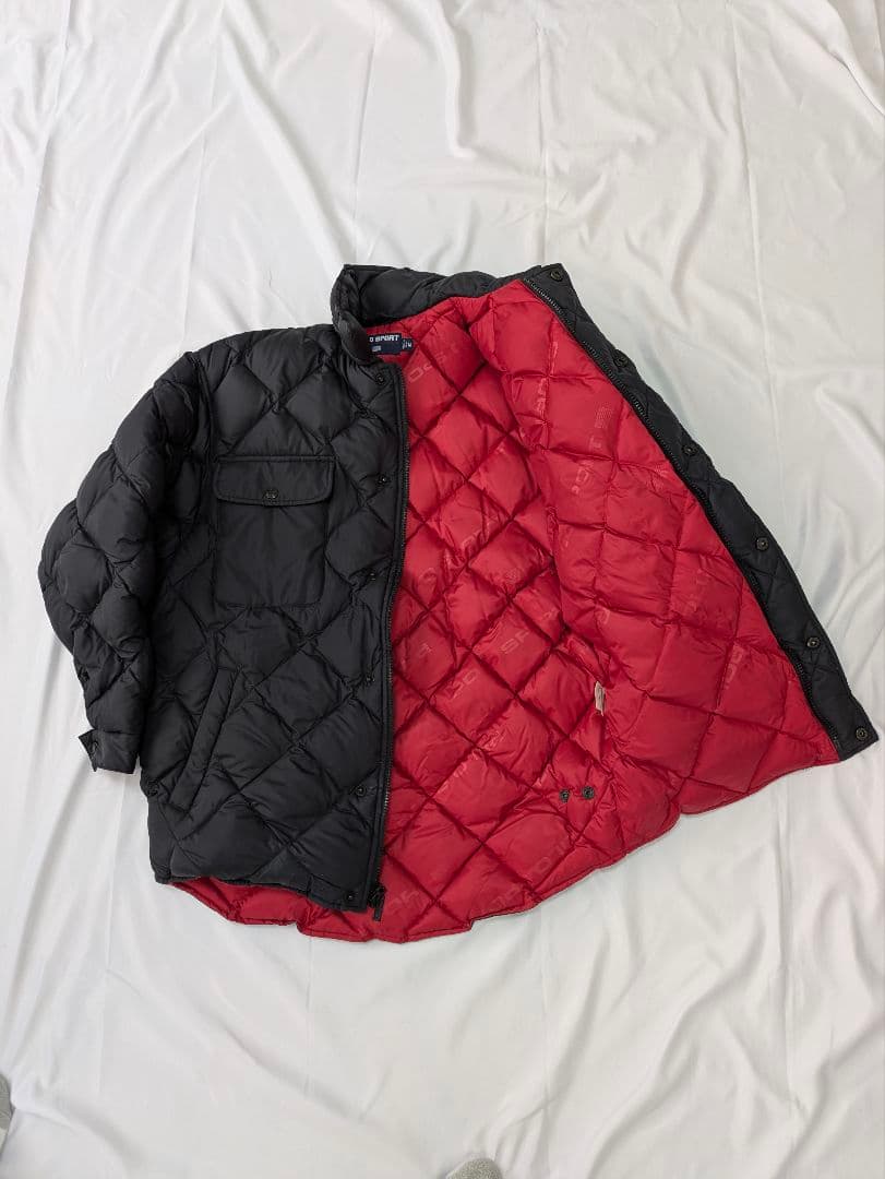 極美品　90s 星条旗　POLO SPORT　キルティング　ダウンジャケット