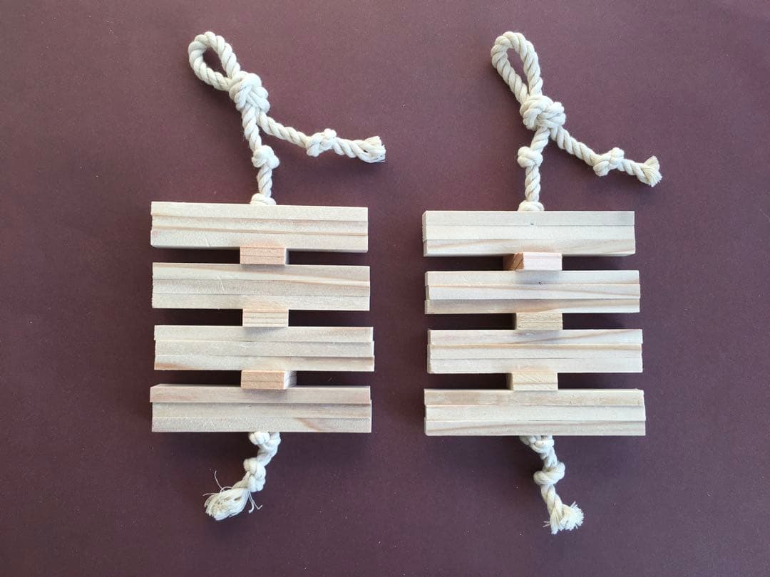 Coco hitomiインコのカジカジおもちゃ80個