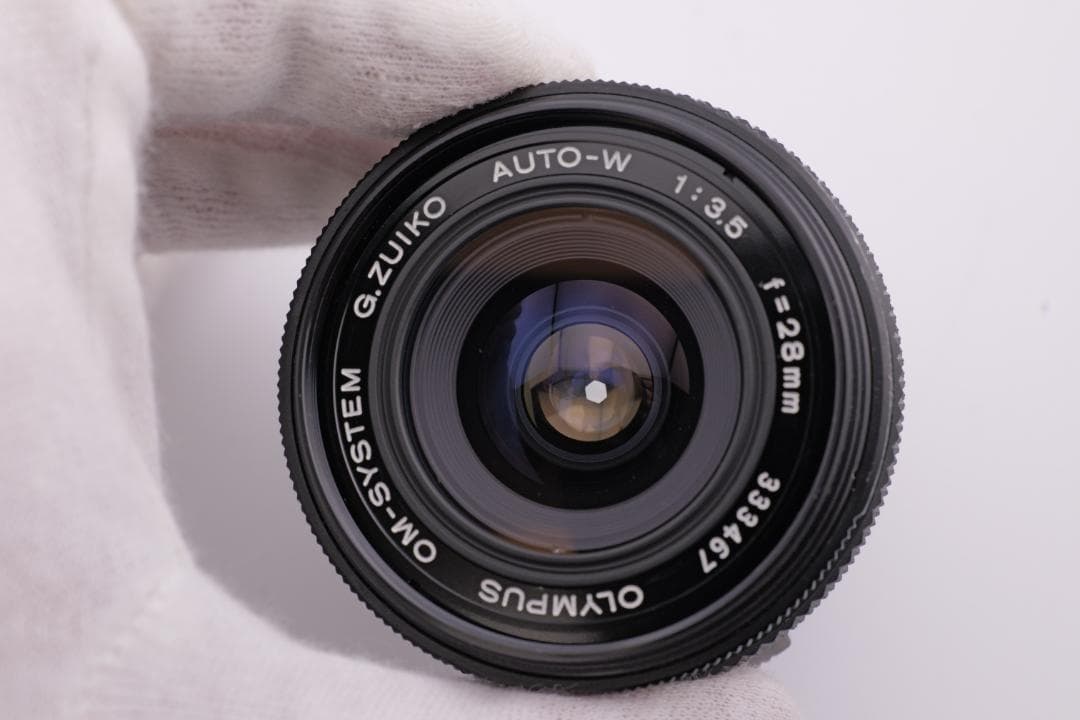 フィルムカメラ Olympus OM-1 + AUTO-W 28mm F3.5