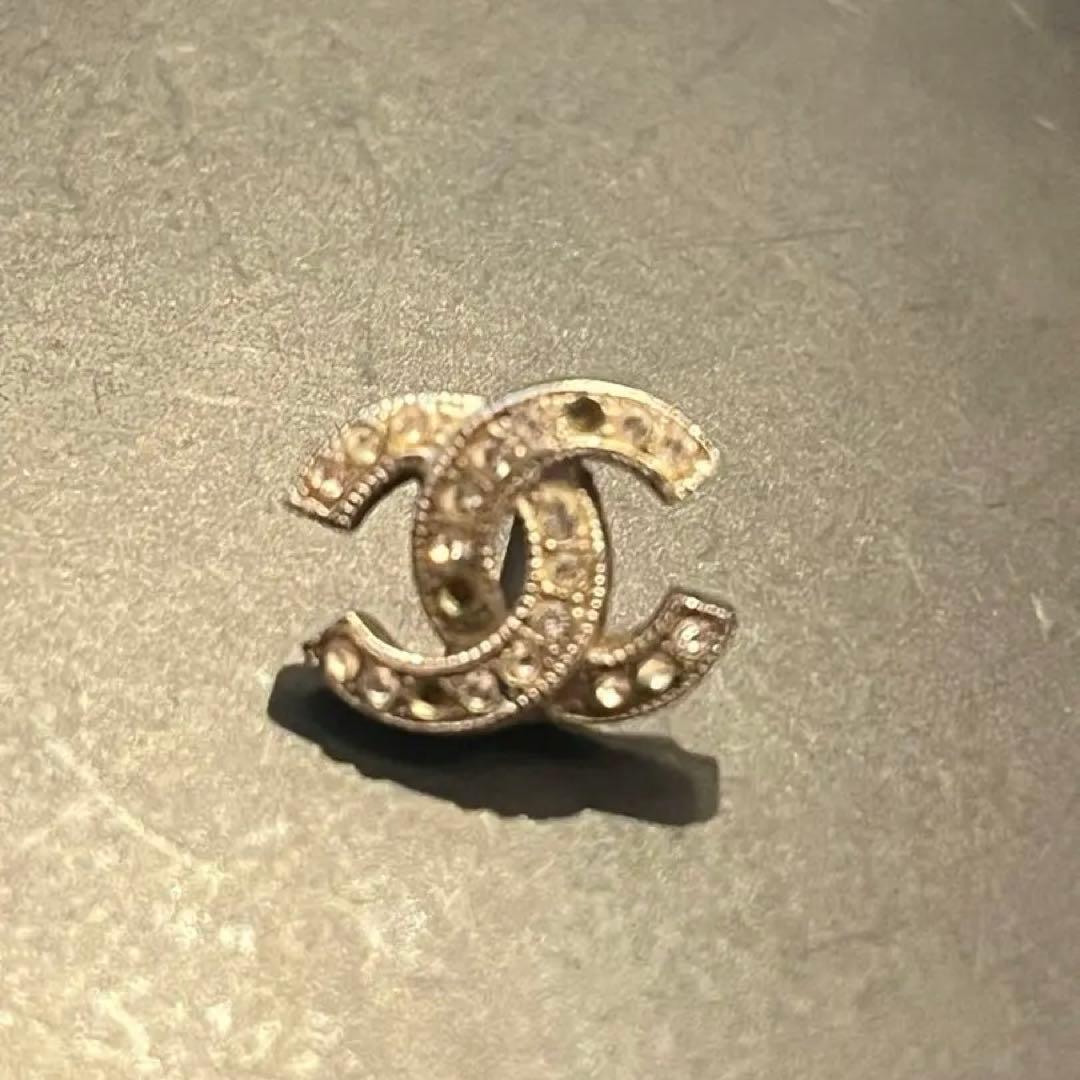 2020年製 ラインストーン ココマークピアス/片方 本体のみ