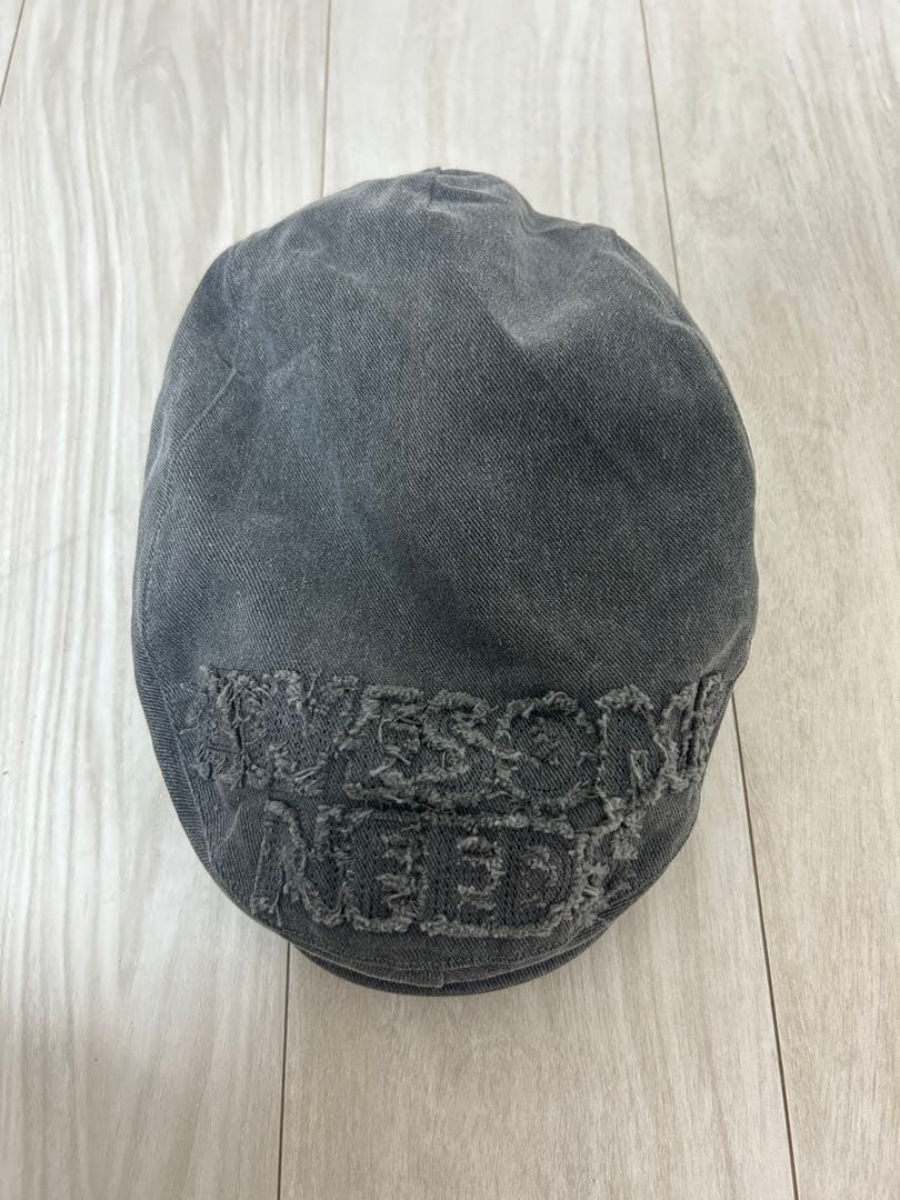 AWESOME NEEDS グレーキャスケット